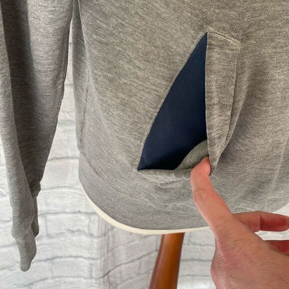 Champs men XS Notre dame pullover Longsleeve hoodie grey - Picture 2 of 9